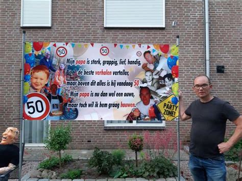 spandoek tekst 50 jaar|Spandoek 50 jaar 